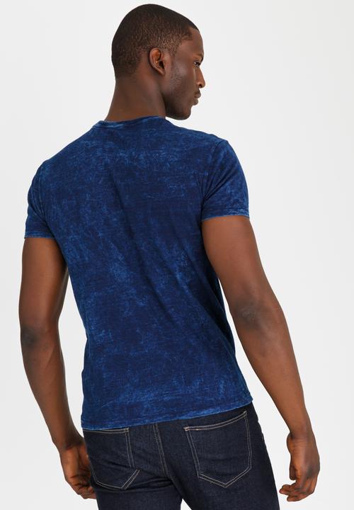 Polo Jeans Co. - Deep Dyed Printed T-Shirt Dark Blue