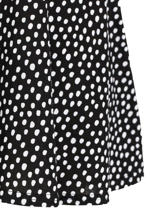 Rebel Republic - Skater Dress Black and White