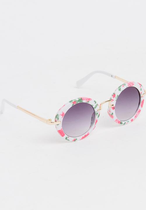Pop Candy - Girls Round Sunglasses Multi-colour