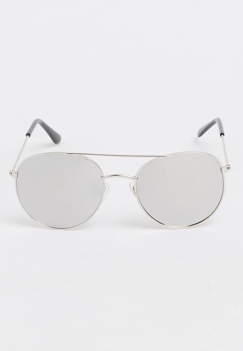 Pop Candy - Boys Mirror Lens Sunglasses Silver