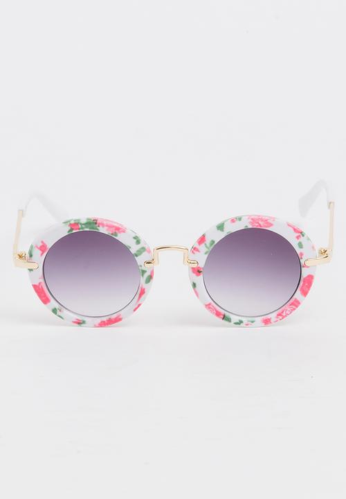 Pop Candy - Girls Round Sunglasses Multi-colour