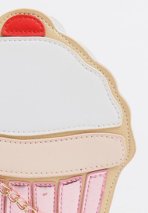 Pop Candy - Girls Cupcake Sling Bag Multi-colour