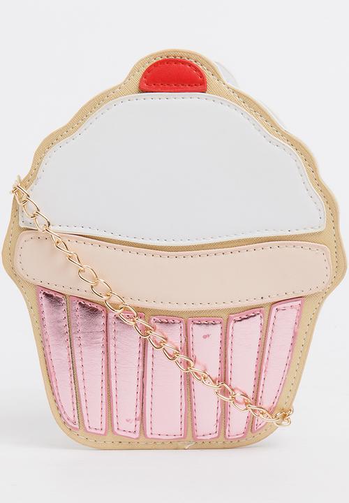 Pop Candy - Girls Cupcake Sling Bag Multi-colour