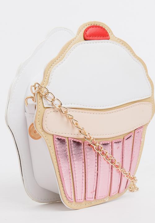 Pop Candy - Girls Cupcake Sling Bag Multi-colour