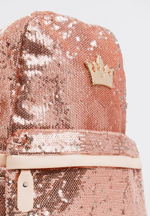 Pop Candy - Girls Sequins Backpack Rose gold