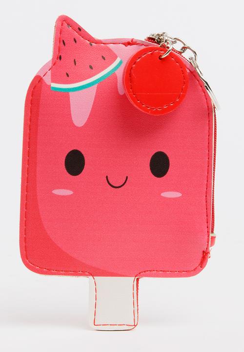 Pop Candy - Girls Popsicle Coin Purse Dark Pink