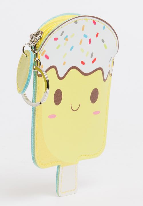 Pop Candy - Girls Popsicle Coin Purse Yellow