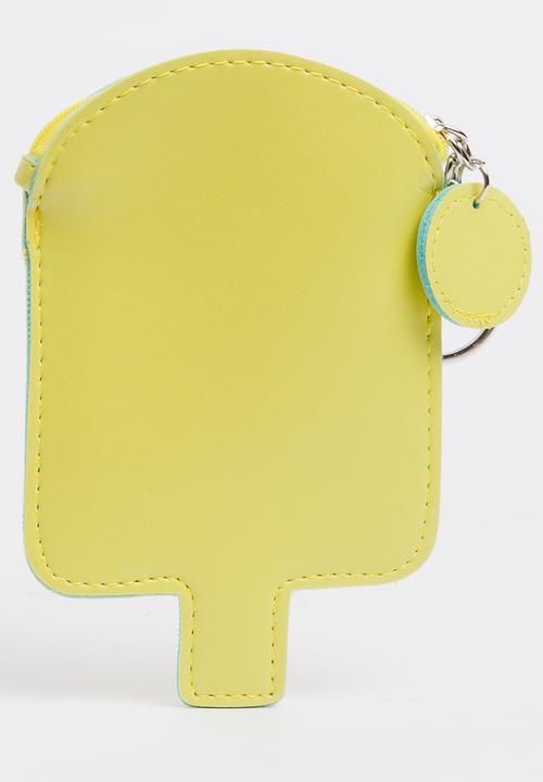 Pop Candy - Girls Popsicle Coin Purse Yellow