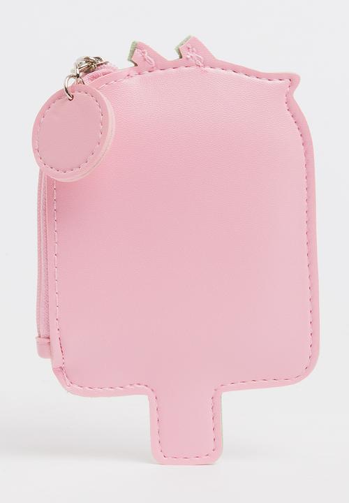 Pop Candy - Girls Popsicle Coin Purse Pale Pink
