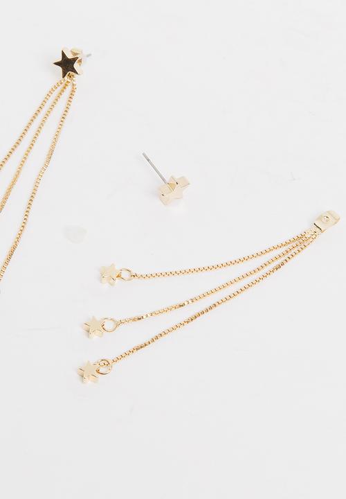 Pop Candy - Girls Star Earrings Gold