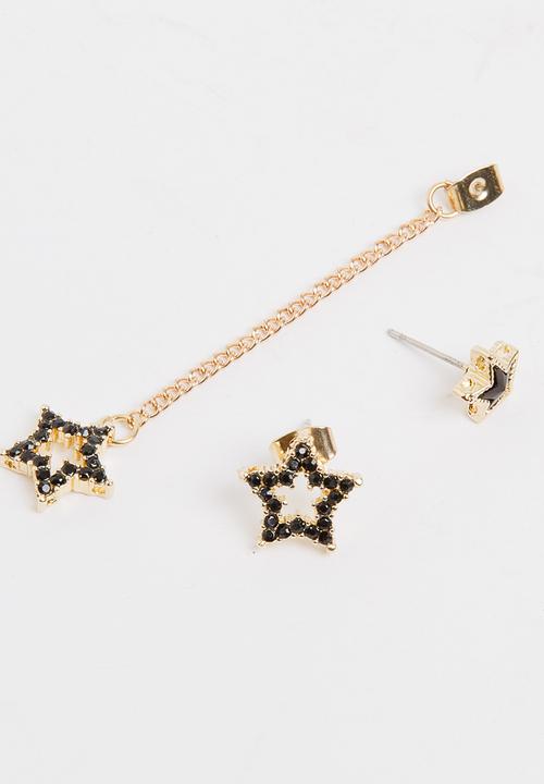 Pop Candy - Girls Star Earrings Gold