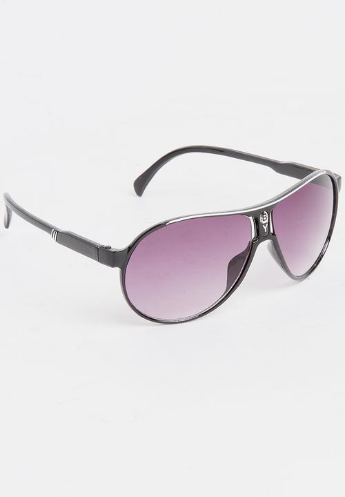 Pop Candy - Boys Plastic Sunglasses Black