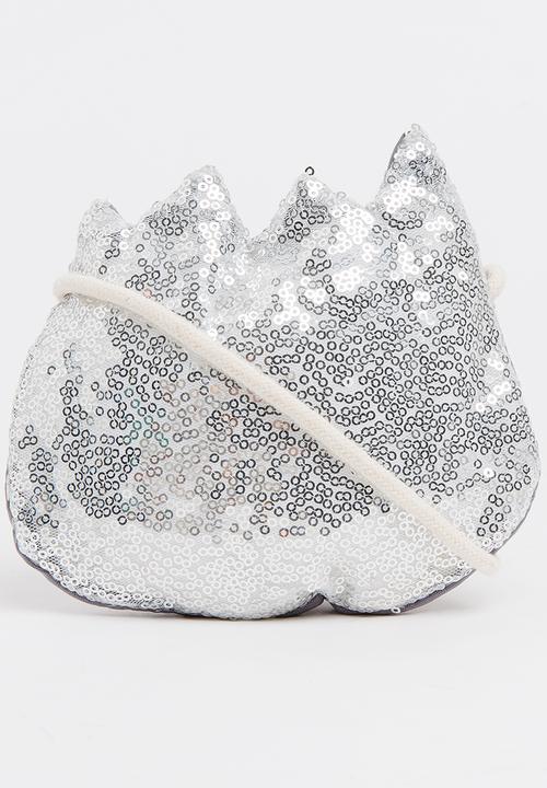 Pop Candy - Girls Sequin Bag Silver