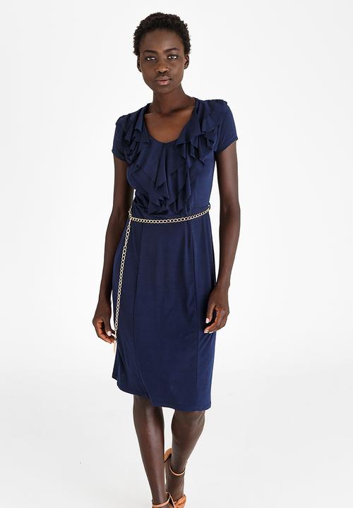 edit - Day to Night Semi-fitted Dress Navy