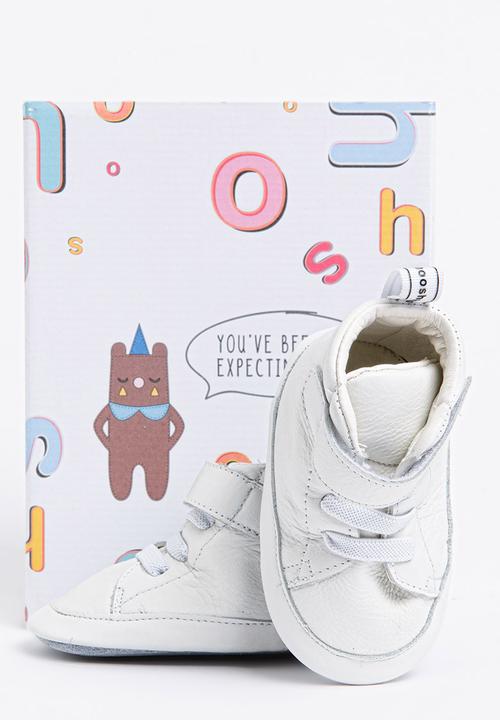 shooshoos - 5th Avenue High Top Sneaker White