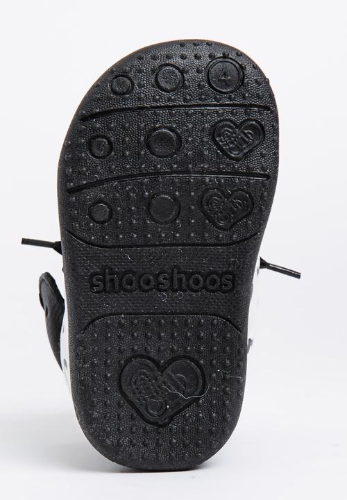 shooshoos - Miller High  Top Sneaker Black and White