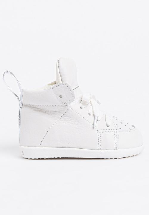 shooshoos - Madison High  Top Sneaker White