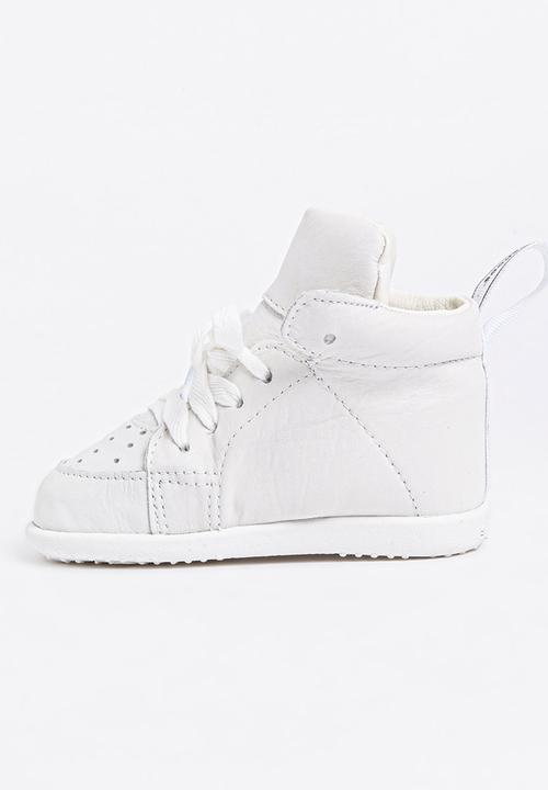 shooshoos - Madison High  Top Sneaker White