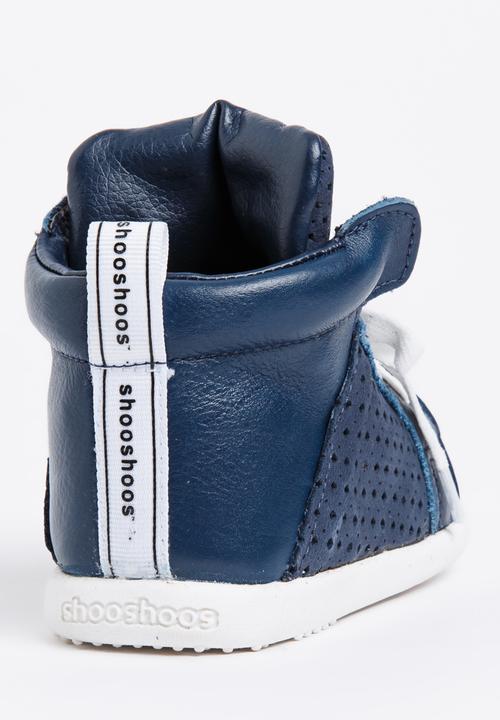 shooshoos - Now You See Me High  Top Sneaker Navy