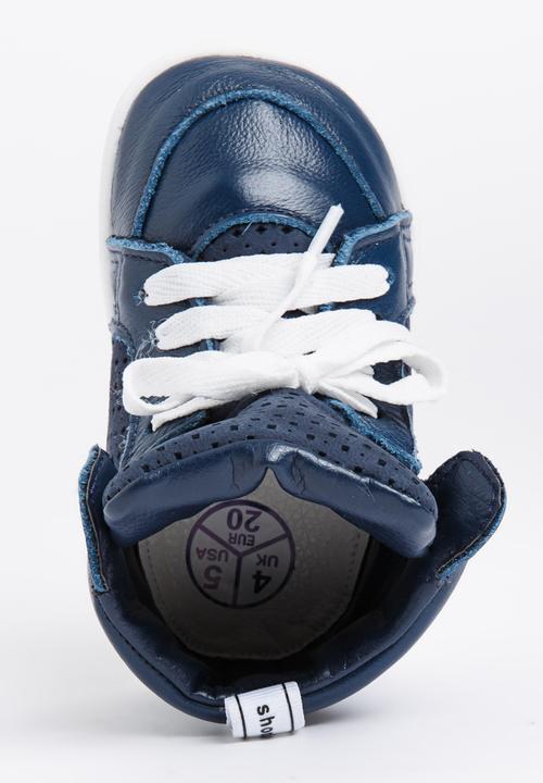 shooshoos - Now You See Me High  Top Sneaker Navy