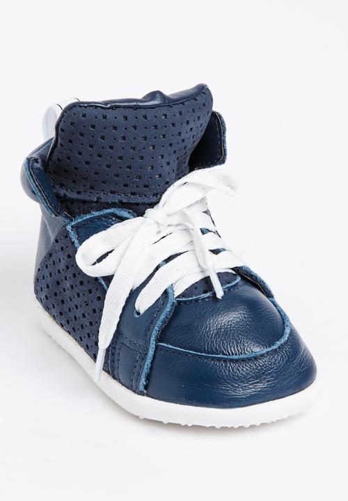 shooshoos - Now You See Me High  Top Sneaker Navy