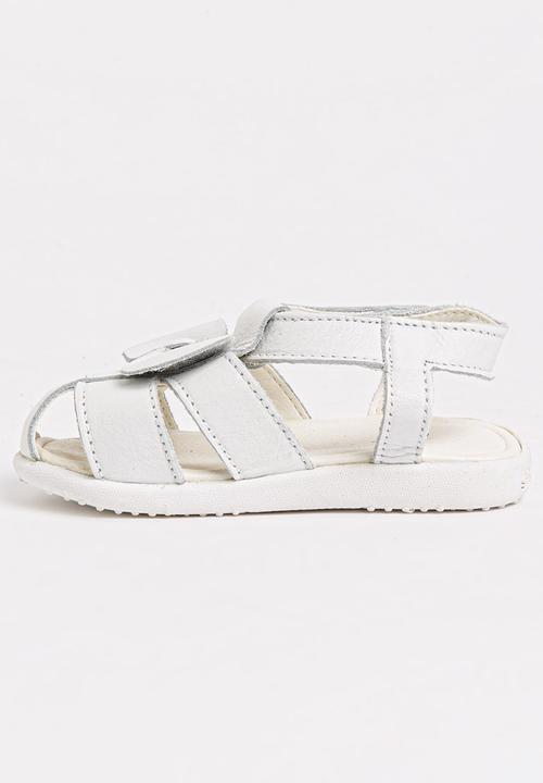 shooshoos - Tie My Bow Sandal White