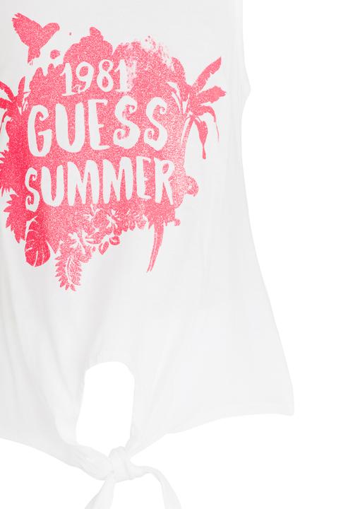GUESS - S/L Guess Summer Tank White