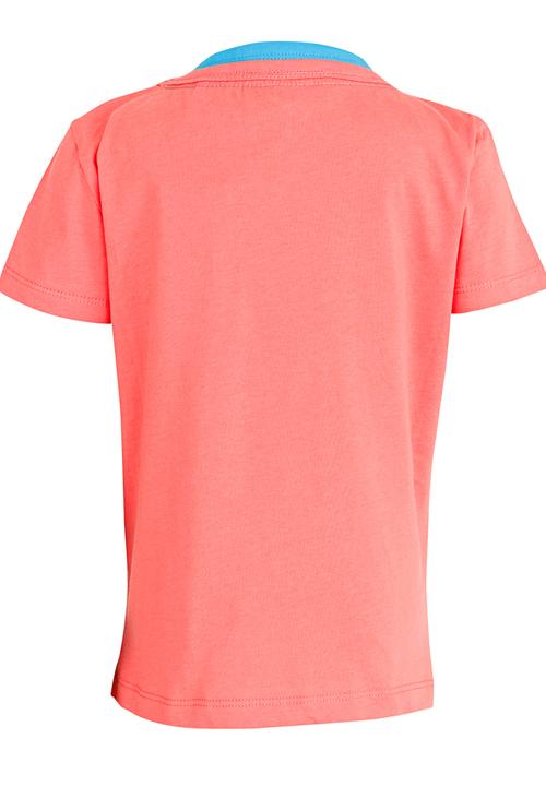 GUESS - S/S 3 Button Guess Tee Red