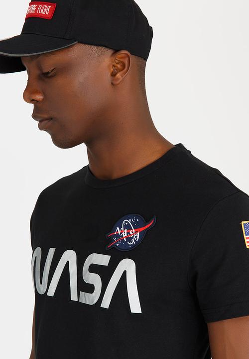 Alpha Industries - NASA T-Shirt Black