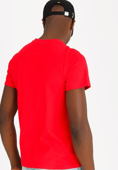 Alpha Industries - NASA T-Shirt Red