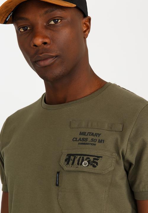 Dissident - Millcare Tee Khaki Green