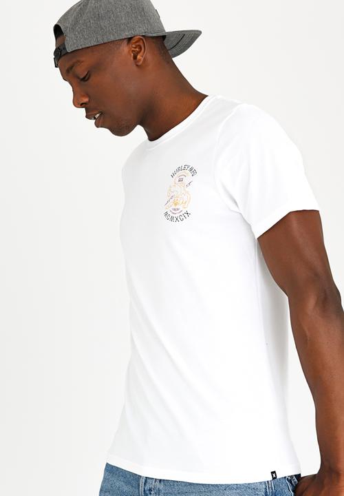 Hurley - Dri-Fit Tiger Flash T Shirt White