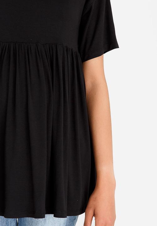 edit Maternity - Empire Line T-Shirt Black