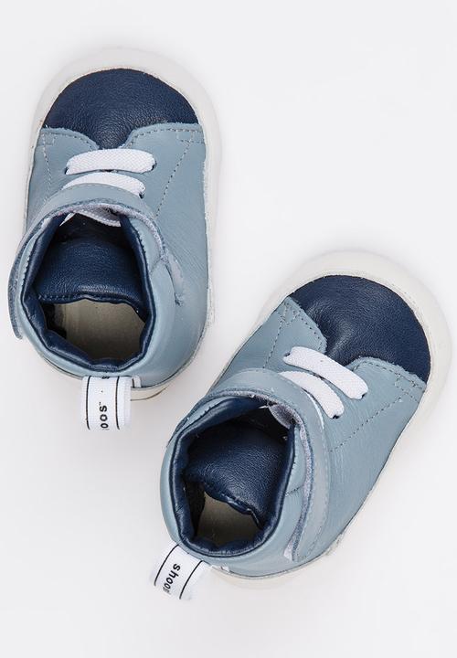 shooshoos - Hotel 224  High Top Sneaker Blue
