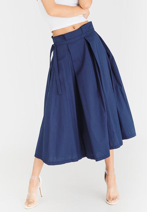 STYLE REPUBLIC - Paperbag Skirt Navy