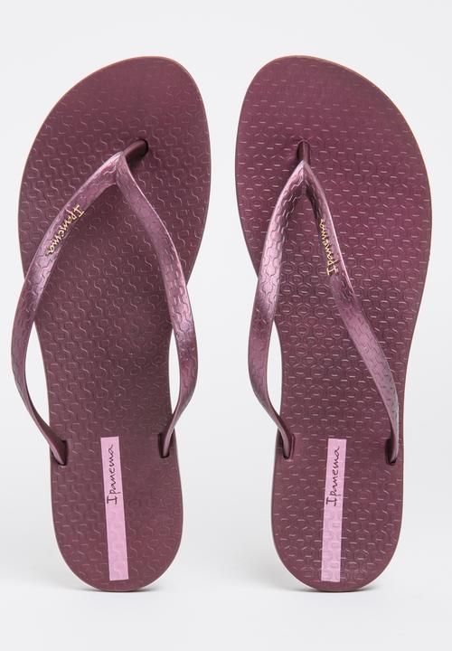 Ipanema - Wave Fem Flip-flops Mid Purple