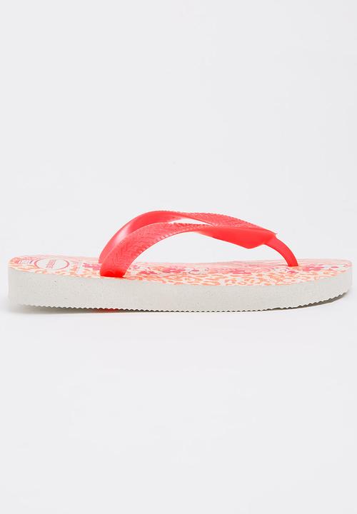 Havaianas - Kids Flores Flipflops Coral