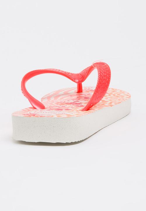 Havaianas - Kids Flores Flipflops Coral