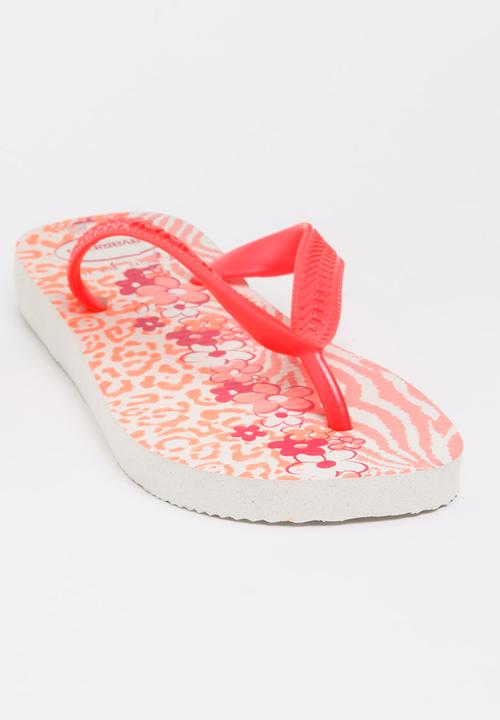 Havaianas - Kids Flores Flipflops Coral