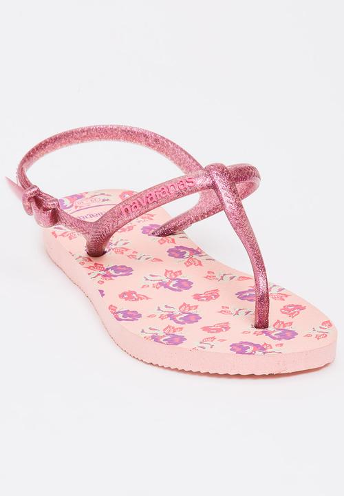 Havaianas - Kids Freedom SL Print Flip-flops Pearl