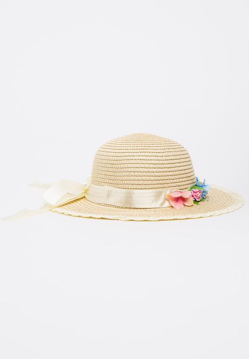 Pop Candy - Wide Brim Straw Hat Neutral