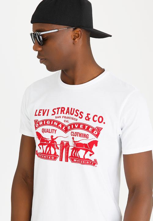 Levi’s® - 2 Horse Pull Tees White
