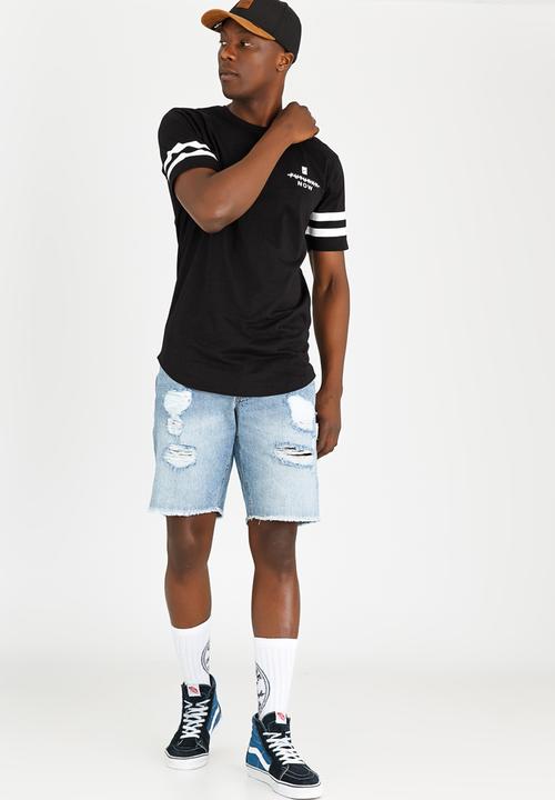 Only & Sons - Brad Longy O -Neck  Tee Black