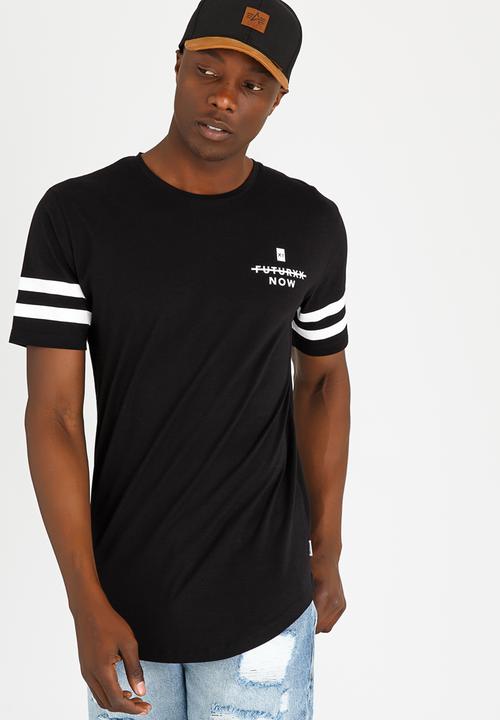 Only & Sons - Brad Longy O -Neck  Tee Black