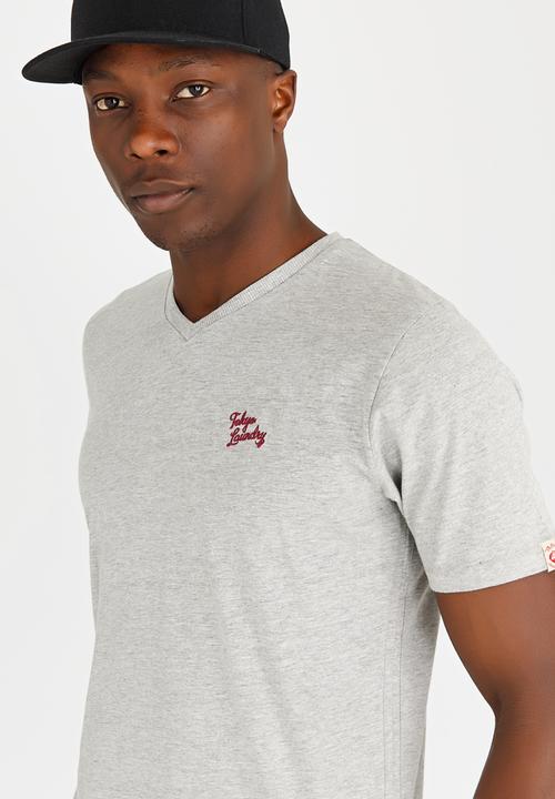 Tokyo Laundry - Essentials V Neck Tee Grey