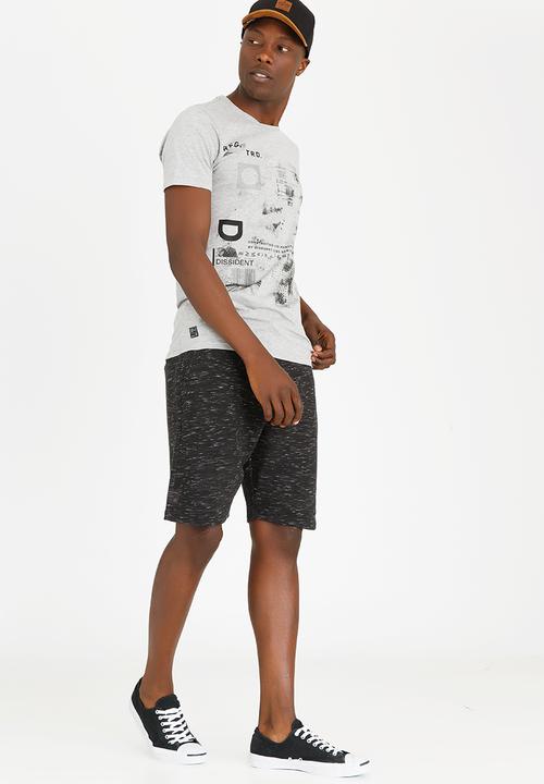 Dissident - Convex Crew Neck Tee Grey
