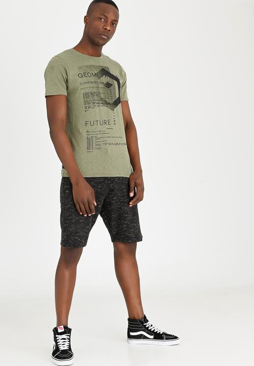 Dissident - Scoober Crew Neck Tee Khaki Green