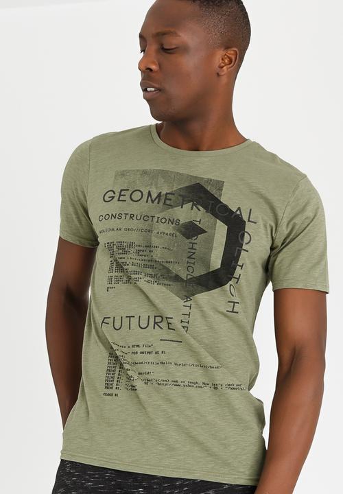Dissident - Scoober Crew Neck Tee Khaki Green