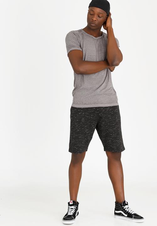 Dissident - Burnwest Crew Neck Tee Mid Grey