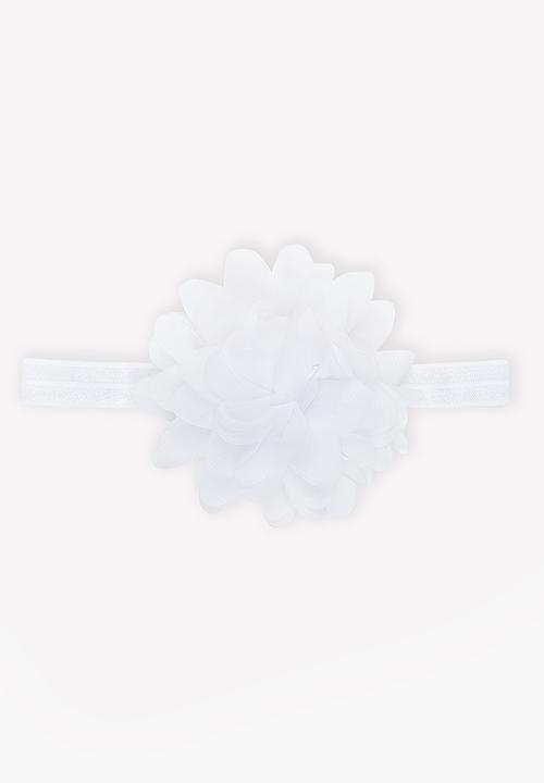 Pop Candy - Headband and Skirt Set White